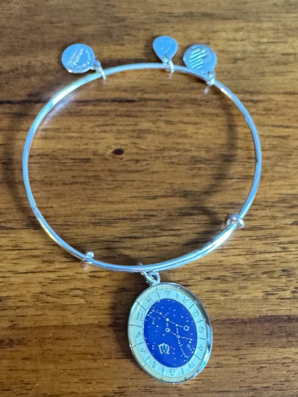 Alex and Ani Celestial Wheel Charm - Virgo Zodiac Sign